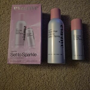 EVA NYC Kween Silver Hair & Body Duo